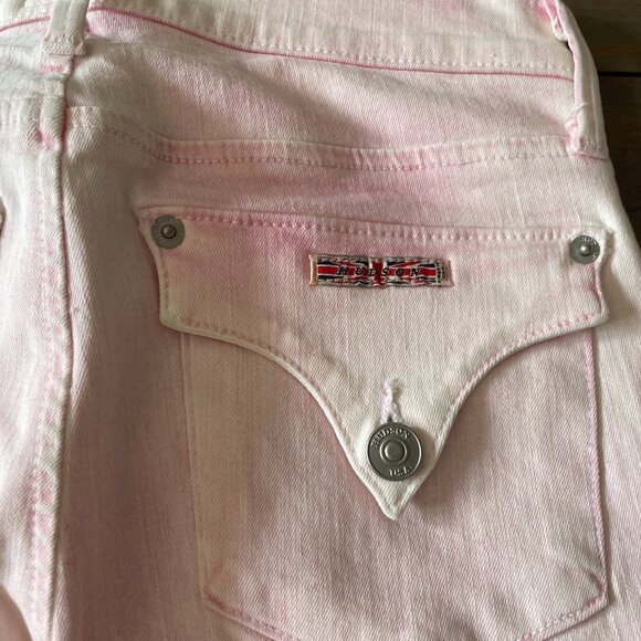 Hudson Light pink washed Denim Skinny Jeans - Picture 6 of 7